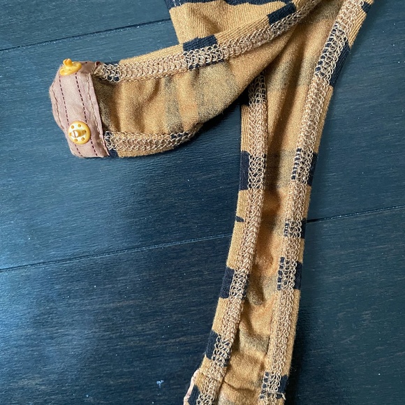 ASOS DESIGN High Neck Bodysuit in Animal Print - Picture 10 of 11